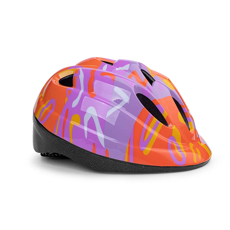 Fahrradhelm für Kinder mit lustigem Dinosaurier-Motiv Skanto