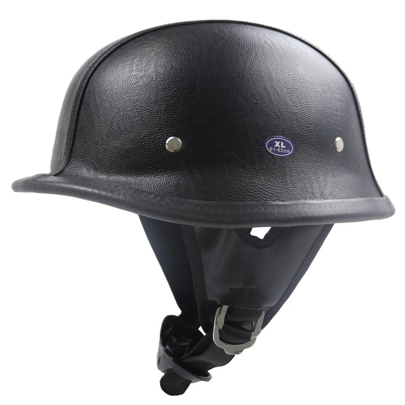 Klassischer Vintage-Motorradhelm Skanto