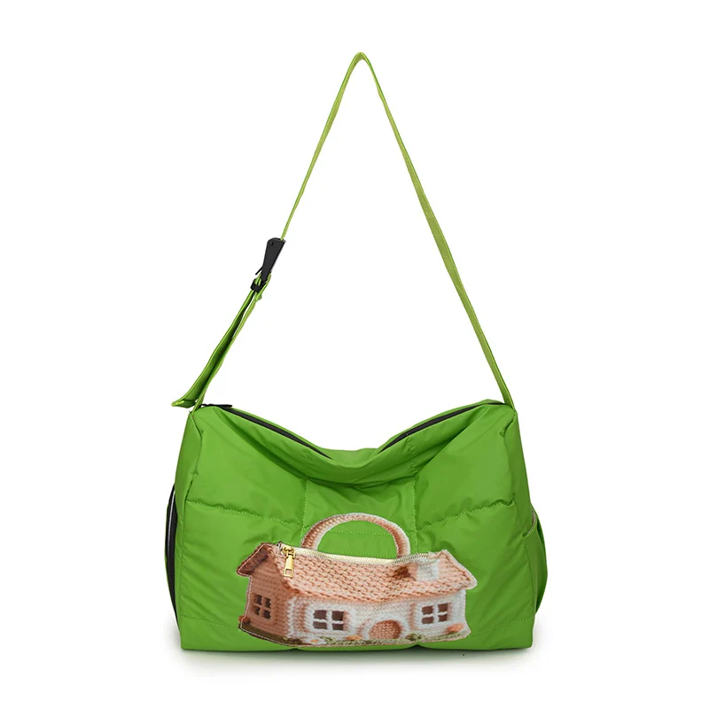 Moderne Umhängetasche mit einzigartigem Design und praktischen Taschen Skanto