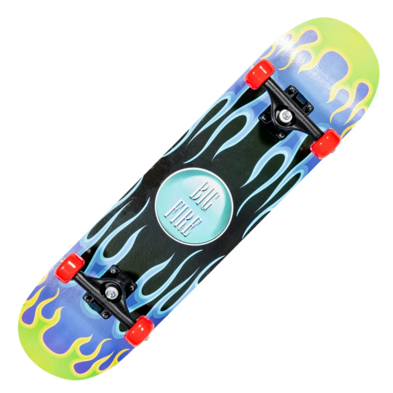 Skateboard mit Drachengrafik Skanto