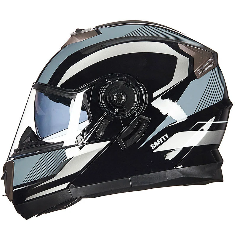 Aerodynamischer Integral-Motorradhelm Skanto