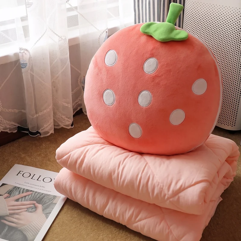 Plüschkissen mit fruchtigem Design Skanto