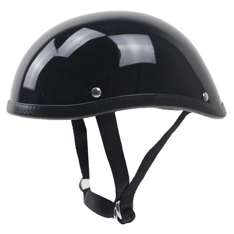 Klassischer Vintage-Motorradhelm Skanto
