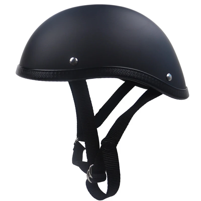 Klassischer Vintage-Motorradhelm Skanto