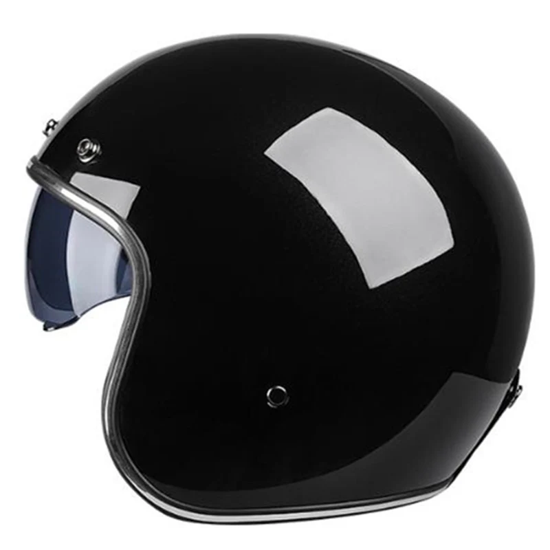 Klassischer Jet-Motorradhelm Skanto