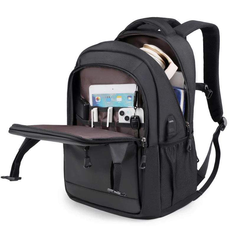 Eleganter Laptop-Rucksack mit vielseitigen Fächern und ergonomischem Design Skanto