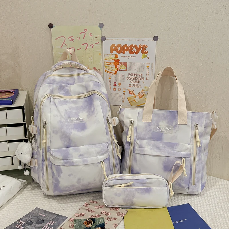 Vielseitiges Multifunktions-Reise-, Tages- und Schulrucksack-Set Skanto