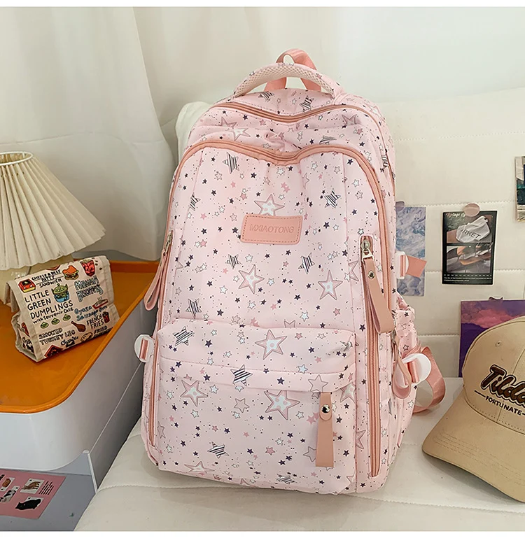 Stylischer Rucksack Skanto mit Sternenprint