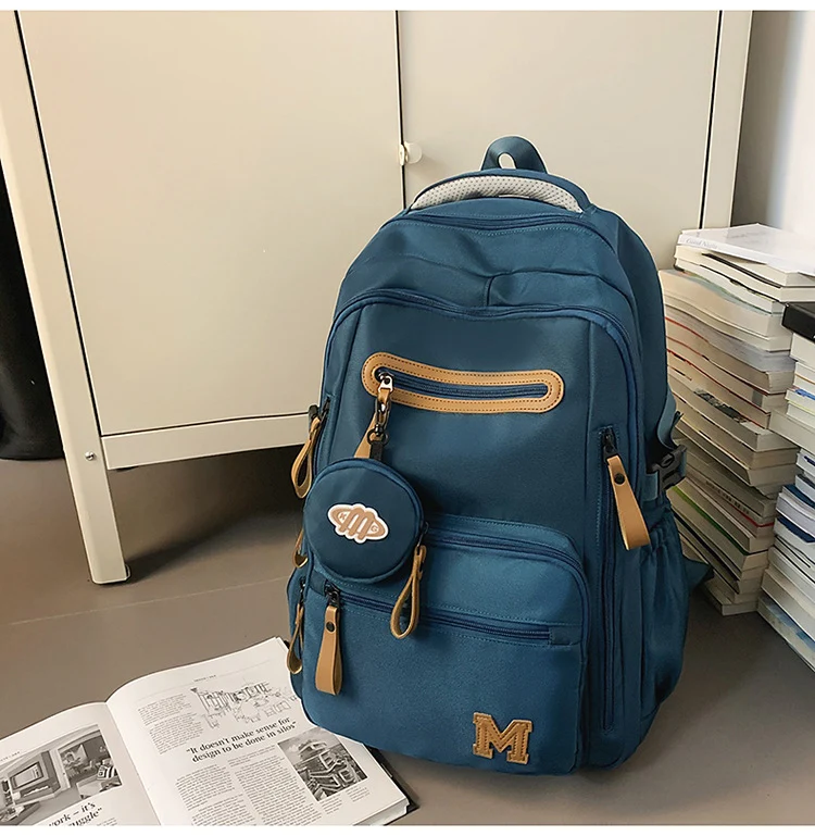 Vielseitiger Schulrucksack mit mehreren Fächern Skanto