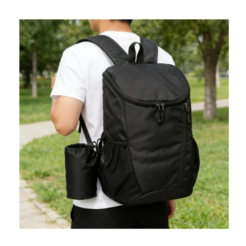Sportrucksack mit ausklappbarem Getränkehalter und leichtem, atmungsaktivem Design Skanto