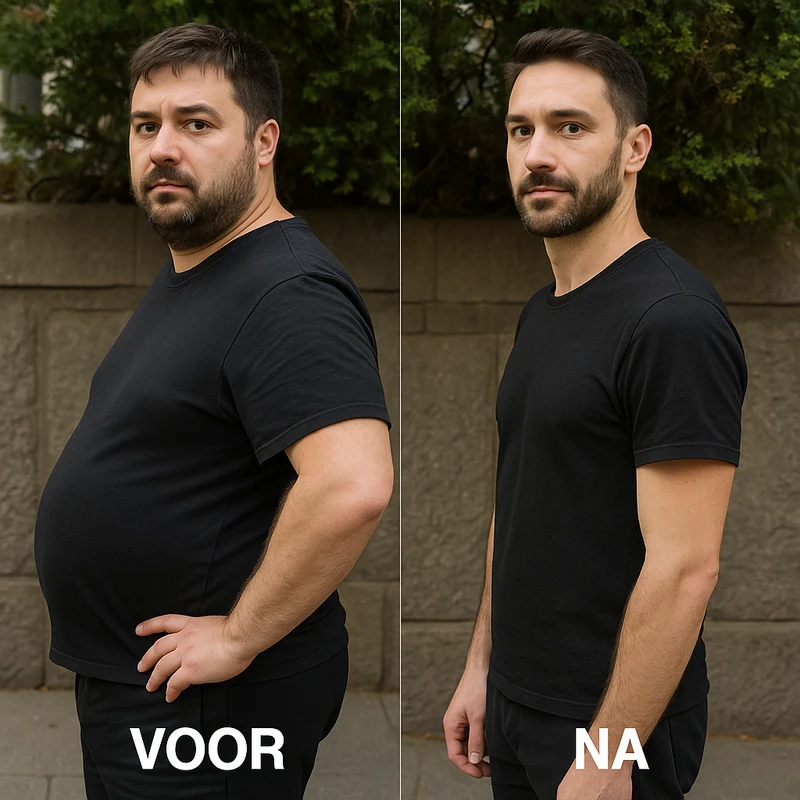 KrachtVorm Kompressionsweste für Herren – Unsichtbarer Haltungskorrektor & schlankere Silhouette