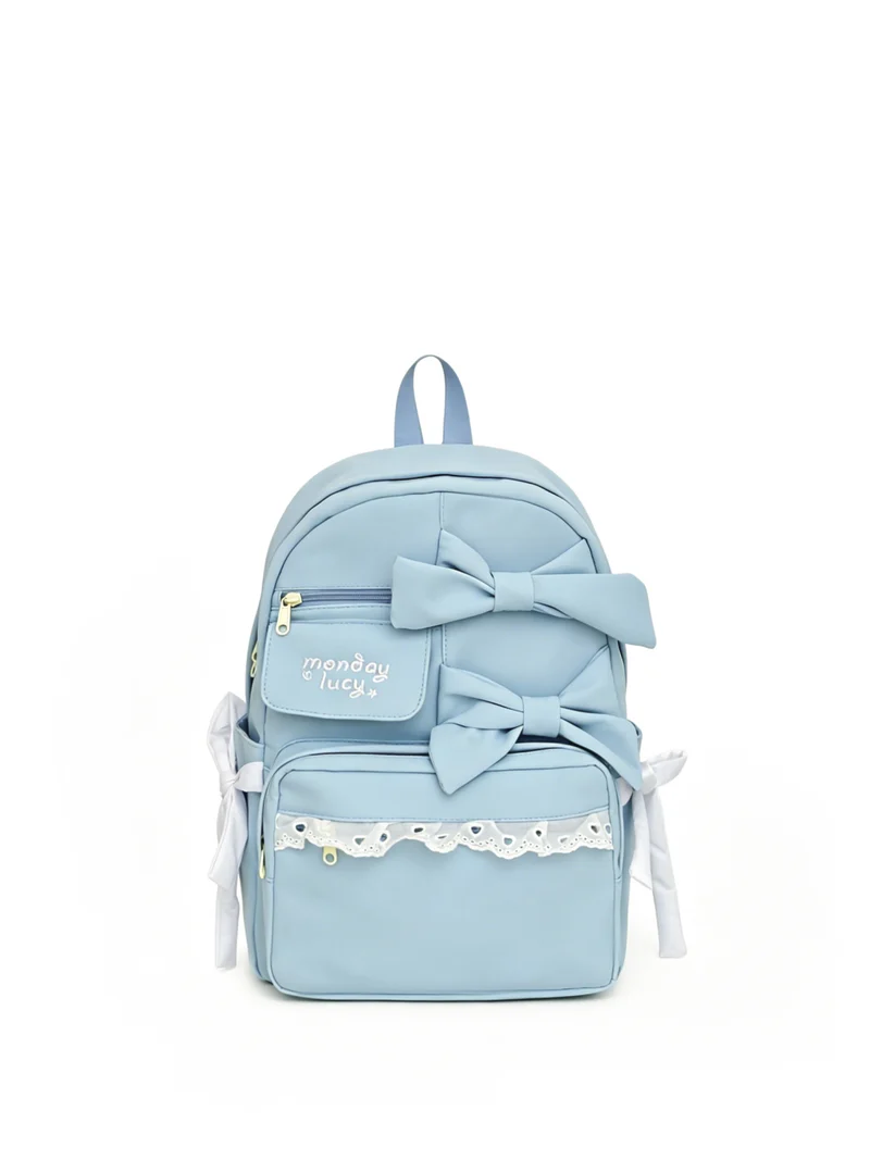 Niedlicher Schulrucksack Skanto mit Schleifenakzent