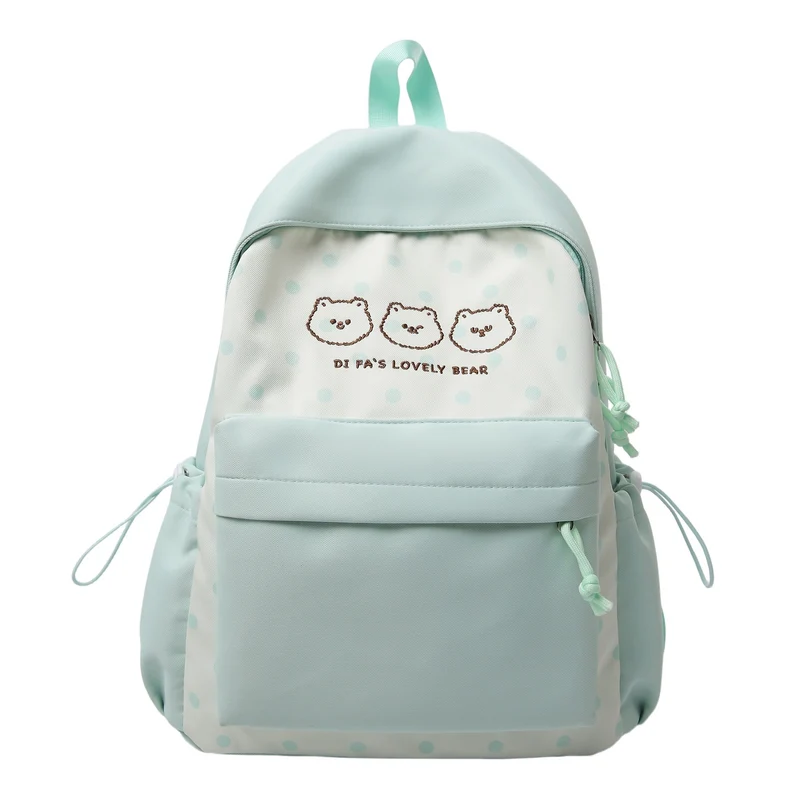 Niedlicher Schulrucksack Skanto mit Tiermuster