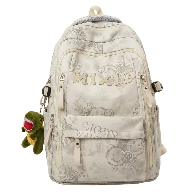 Urbaner Schulrucksack mit Grafikdruck Skanto