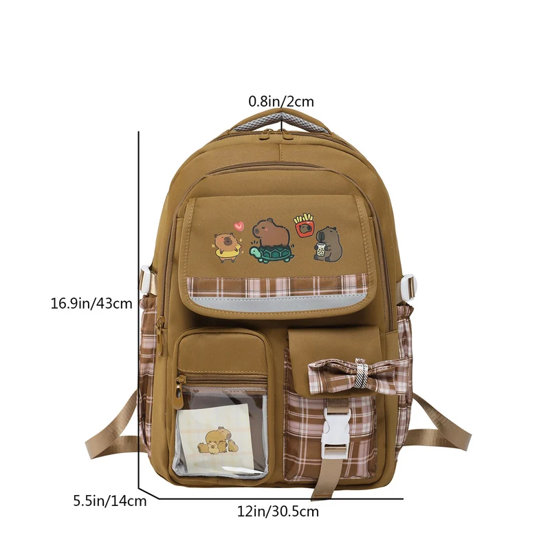 Rucksack mit verspieltem Tiermotiv Skanto