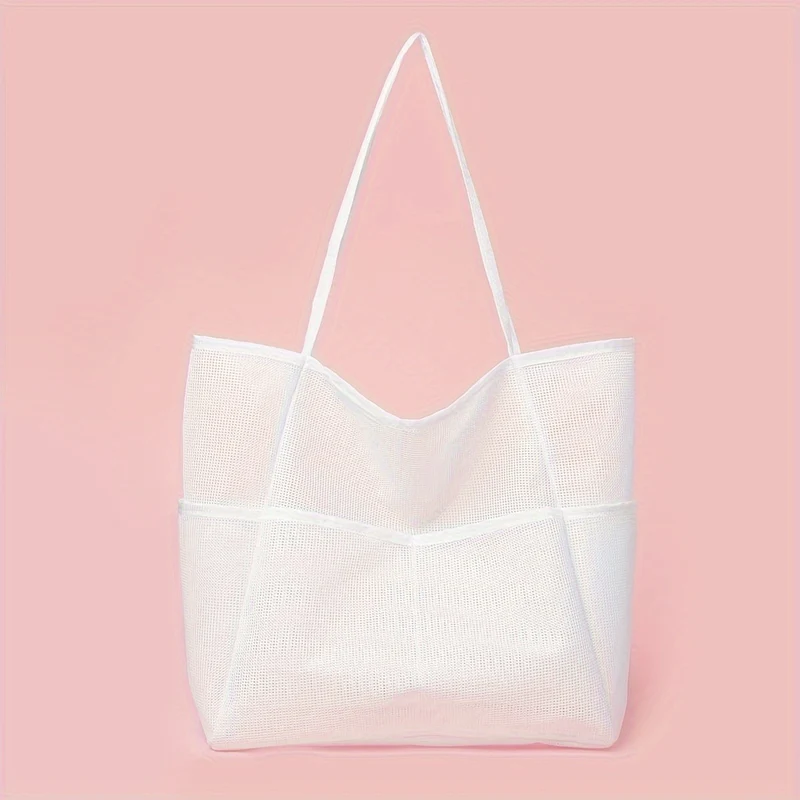 Stilvolle Netz-Strandtasche Skanto