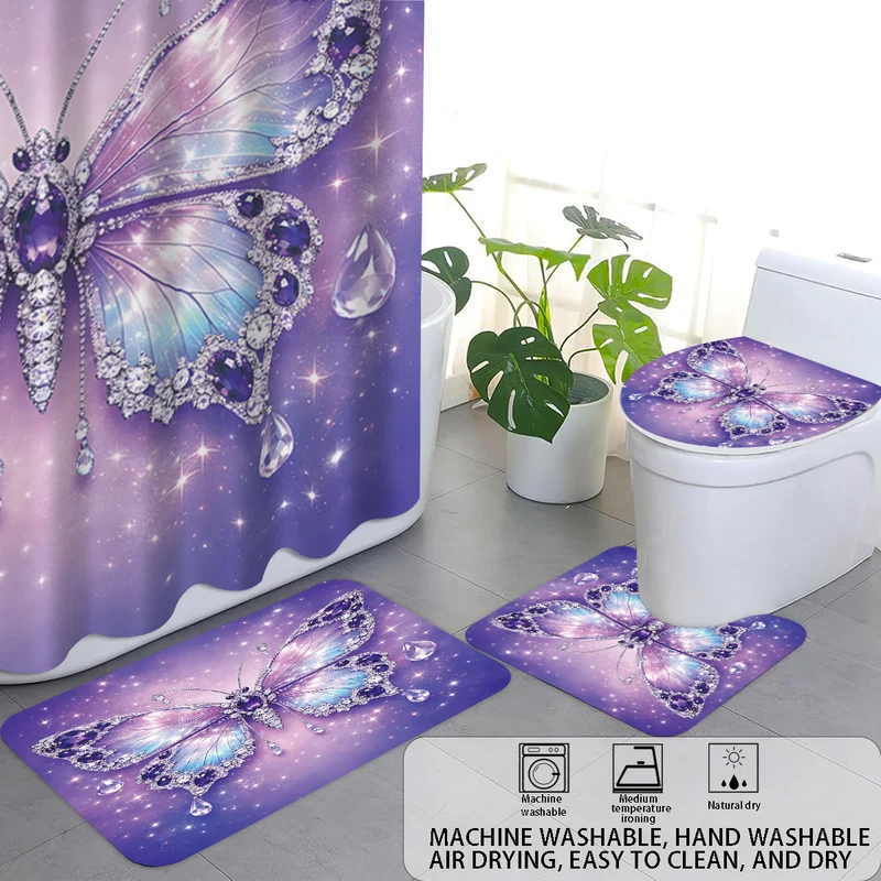 Digitales Badezimmer-Deko-Set im Hasen-Design Skanto