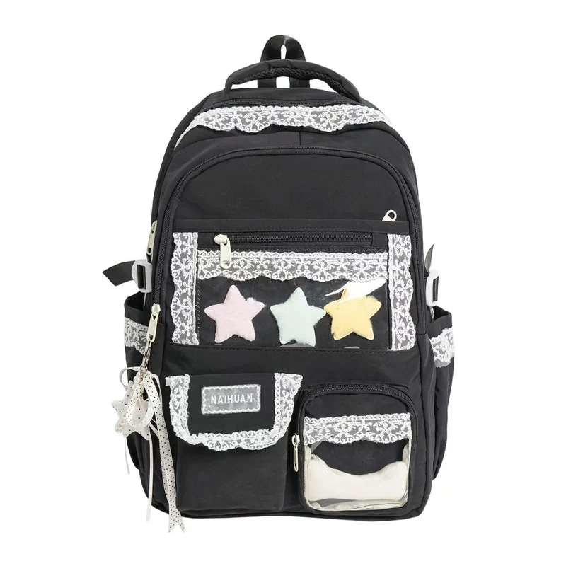 Stilvoller Rucksack Skanto mit vielen Taschen