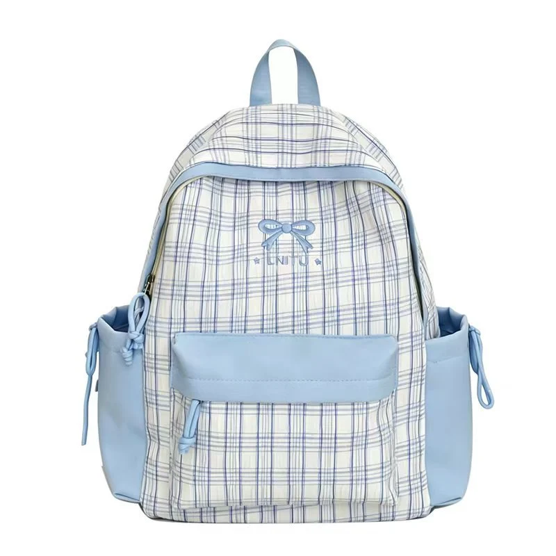 Karierter Rucksack Skanto