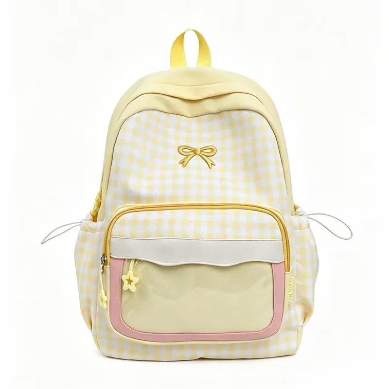 Multifunktionaler Rucksack Skanto mit Karomuster