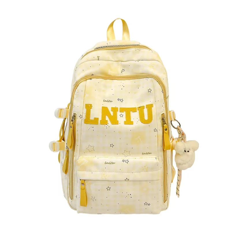 Stilvoller karierter Rucksack Skanto