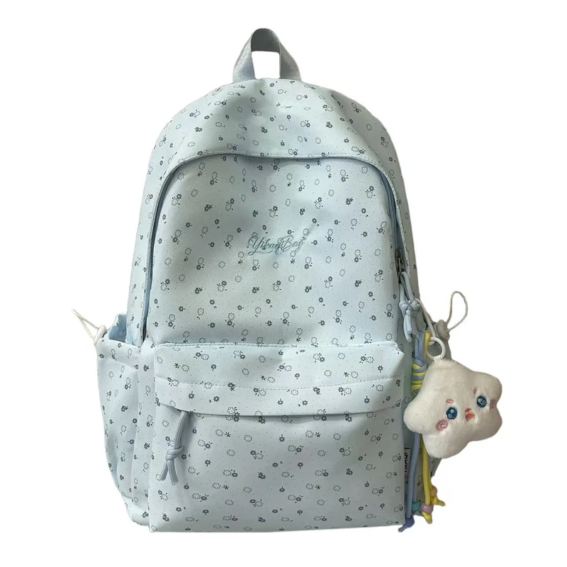 Leichter Rucksack Skanto mit Blumenmuster