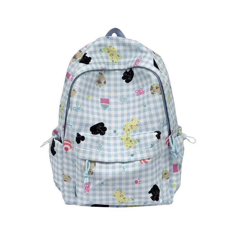 Verspielter Motiv-Rucksack mit Muster Skanto