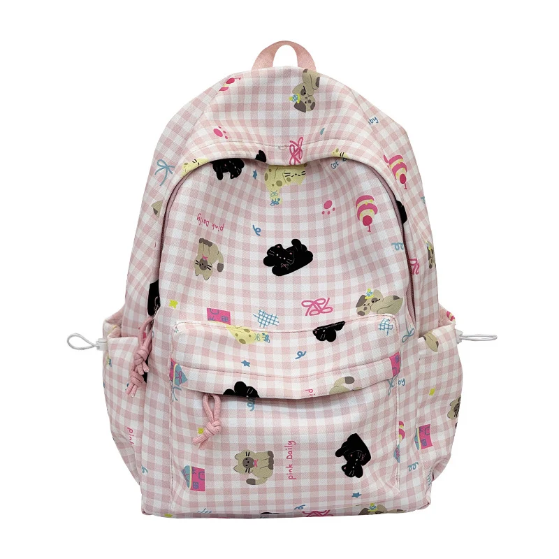 Verspielter Motiv-Rucksack mit Muster Skanto