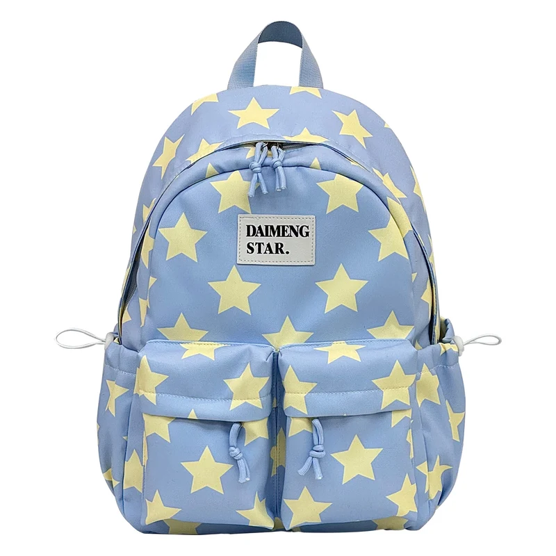 Lässiger Rucksack Skanto mit Sternmuster