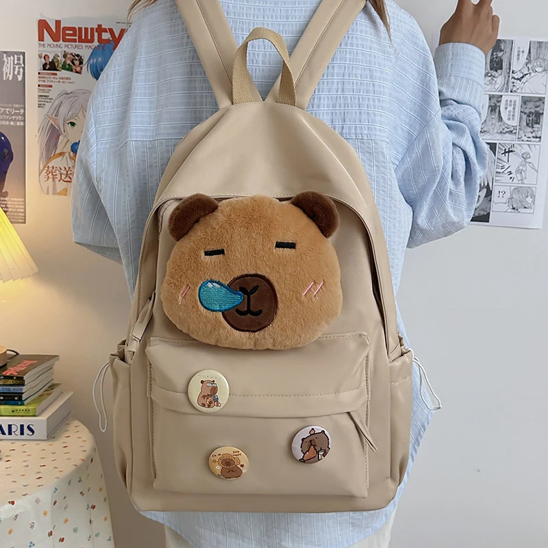 Plüsch-Charakter-Design-Rucksack Skanto