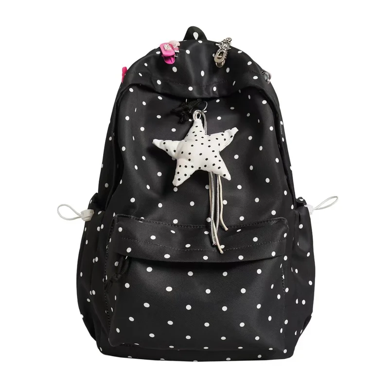 Verspielter Punkte-Rucksack Skanto