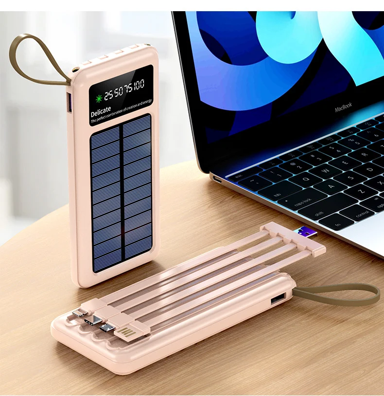 Tragbare Solar-Powerbank Skanto