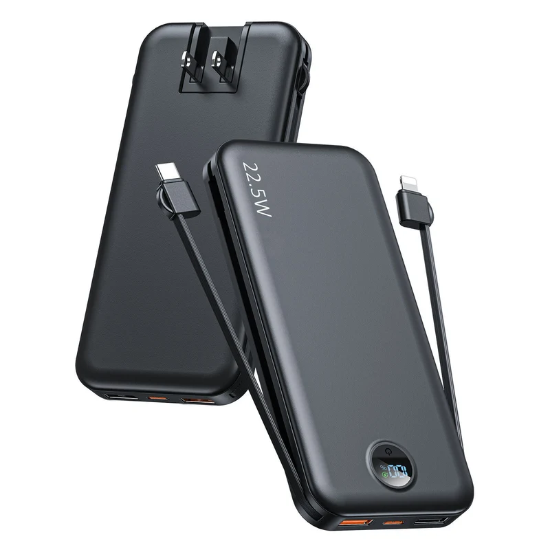 Tragbare Powerbank mit Schnellladefunktion und hoher Kapazität Skanto