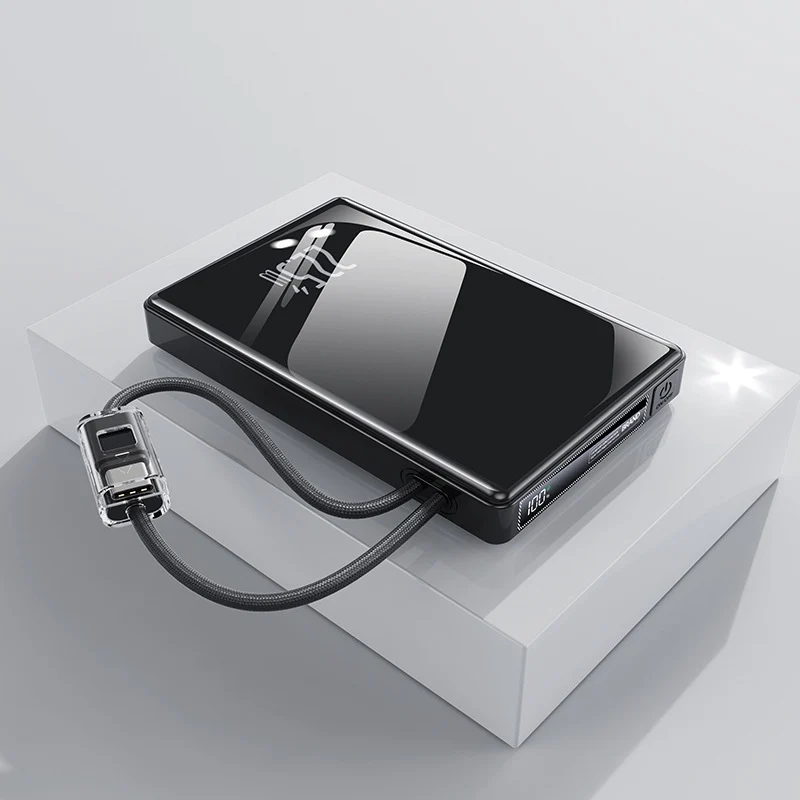 Tragbare Powerbank mit multifunktionalem Schnellladeanschluss Skanto