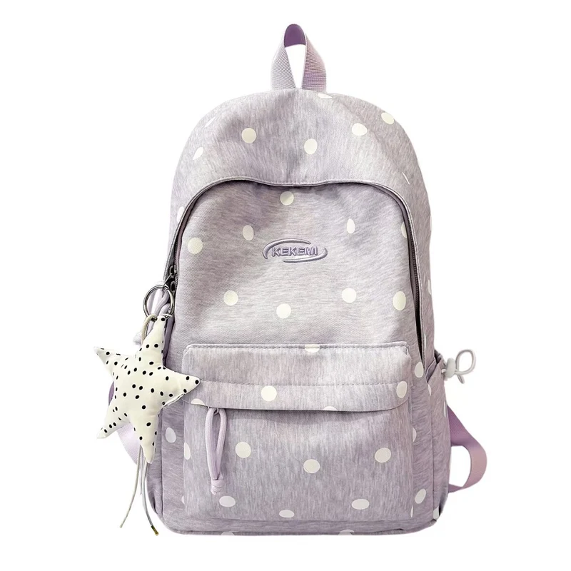 Leichter Polka-Dot-Rucksack Skanto