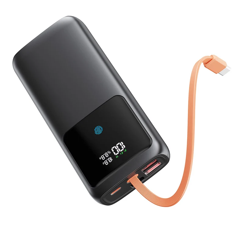 Powerbank mit integriertem LED-Display und Smart-Schnellladeanschluss Skanto