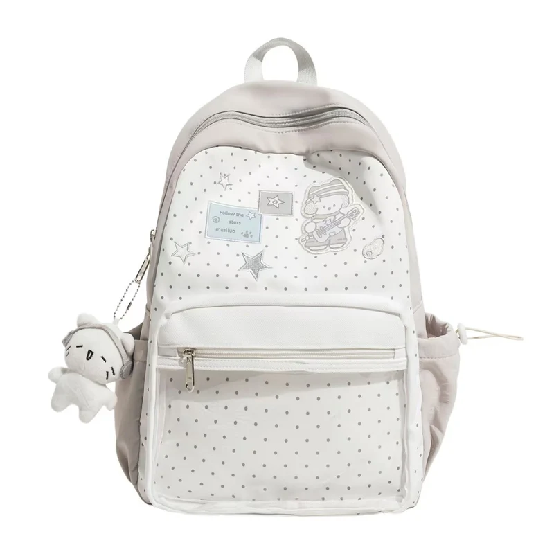 Schulrucksack mit Cartoon-Motiv Skanto
