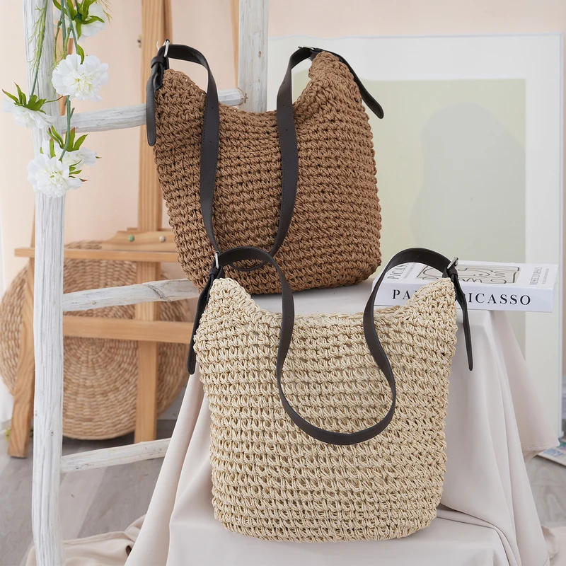 Handgemachte Strohtasche Skanto