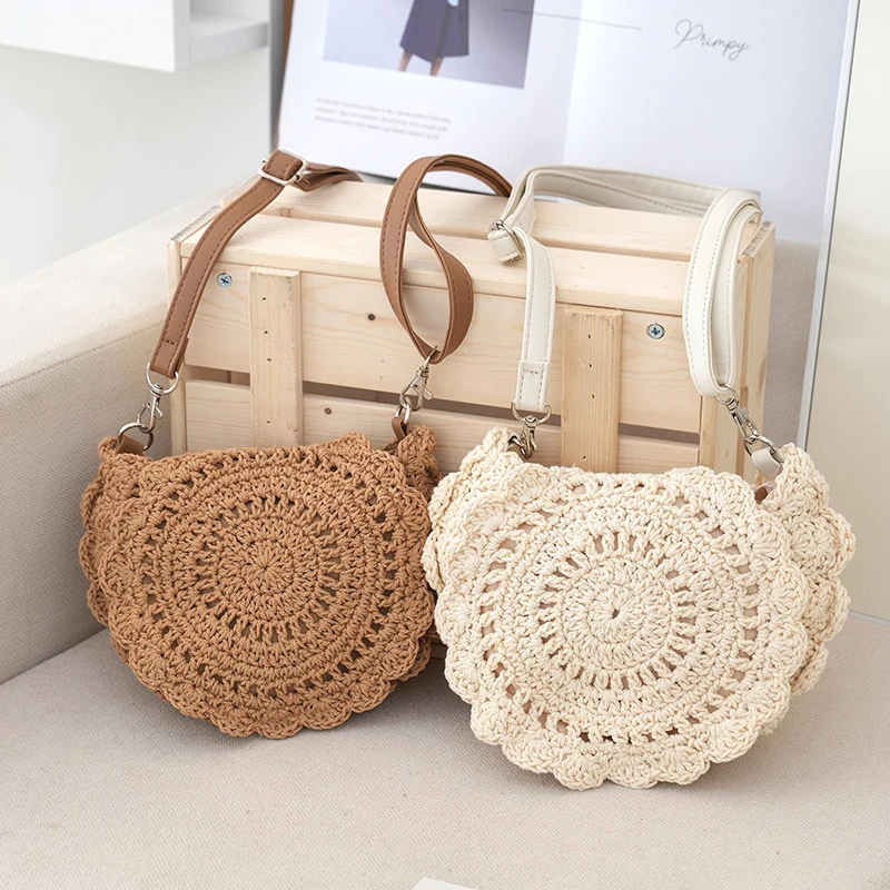 Handgefertigte runde Tasche Skanto