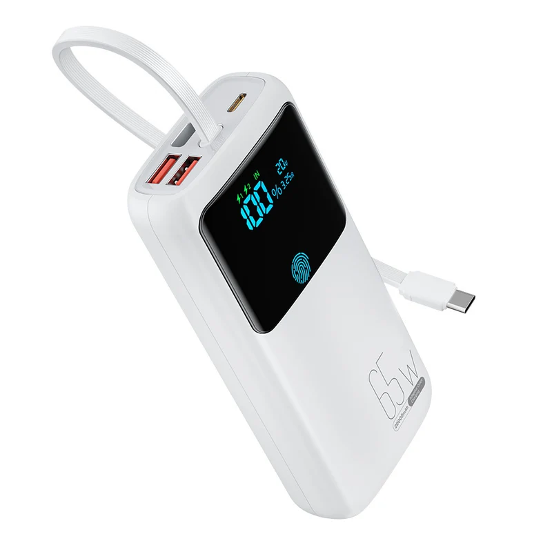 Powerbank mit integriertem LED-Display und Schnellladefunktion Skanto