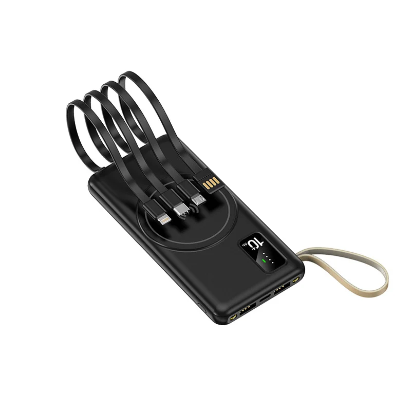 Kabellose Powerbank mit integrierter Ladestation Skanto