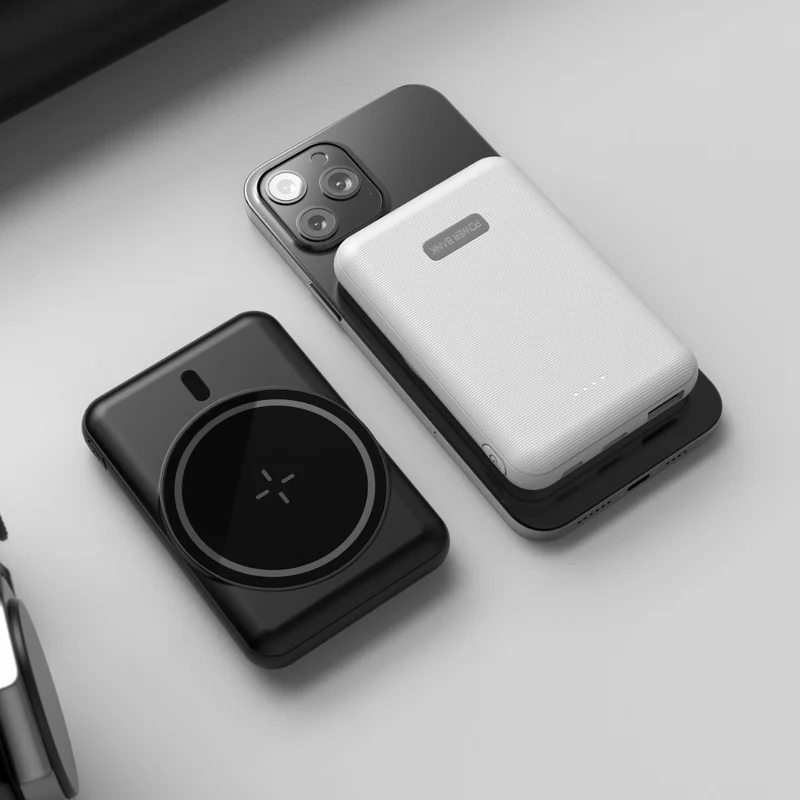 Kabellose Hochleistungs-Powerbank mit integrierter Ladeanzeige Skanto