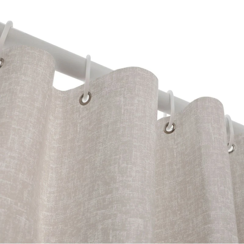 Wasserabweisender Duschvorhang mit Chevron-Muster Skanto