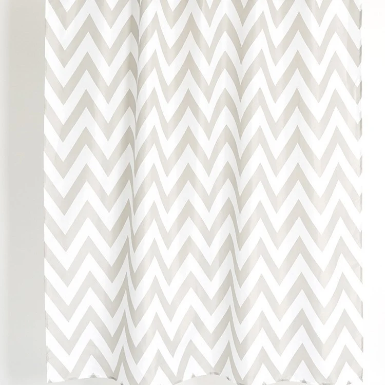 Duschvorhang mit Chevron-Muster Skanto