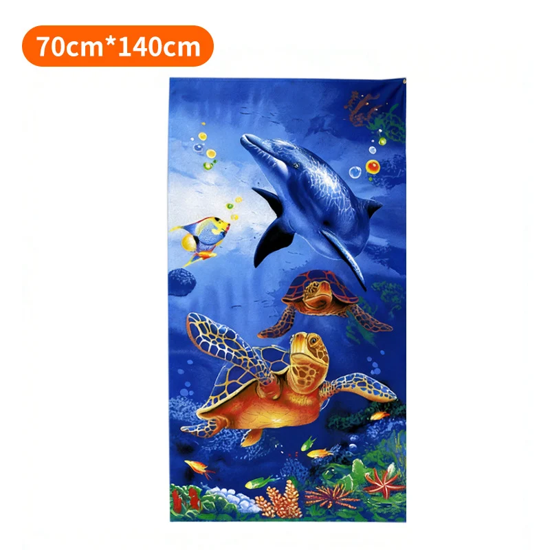 Strandtuch mit tropischem Flamingo-Muster Skanto