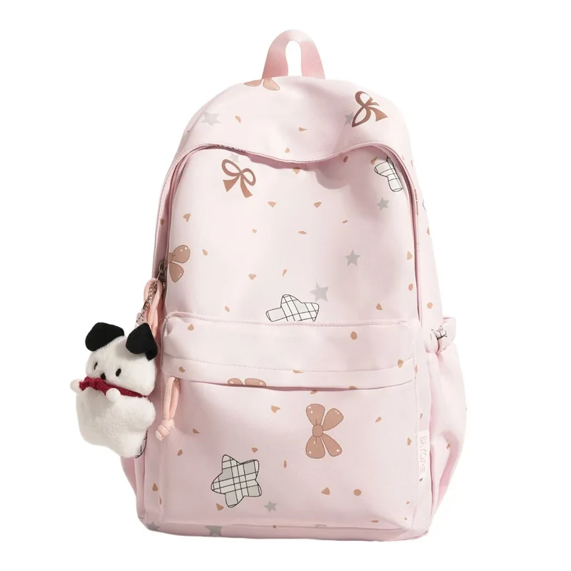 Lieblicher Rucksack Skanto mit Schleifenmuster