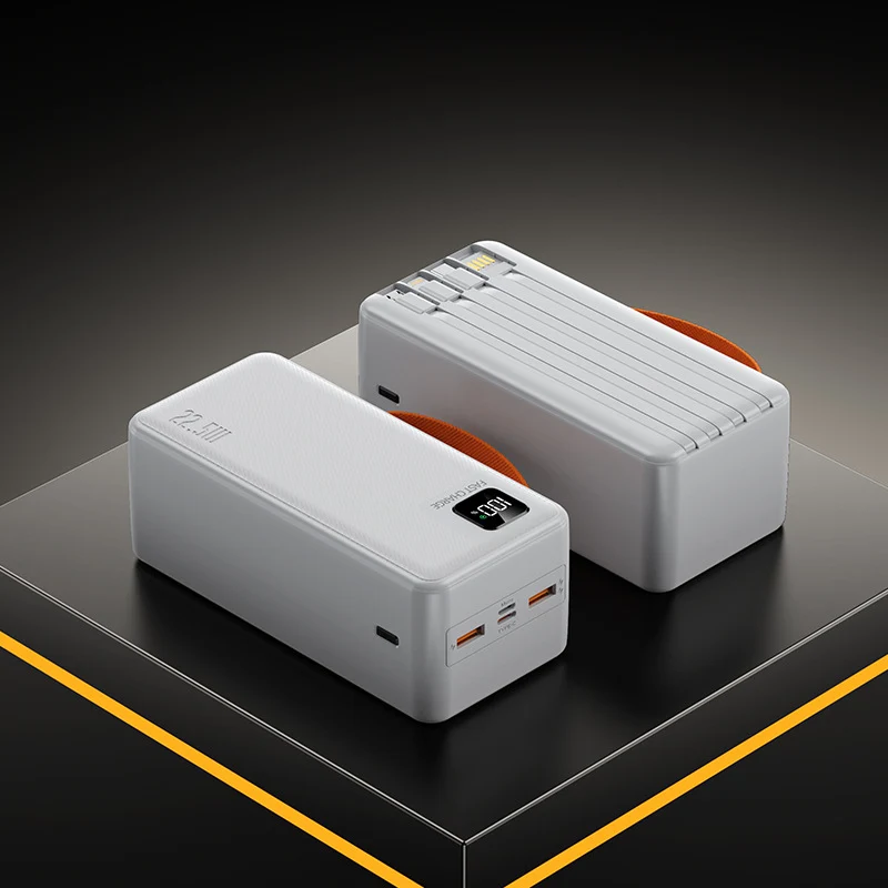 Tragbare Powerbank mit Digitalanzeige und Schnellladefunktion Skanto