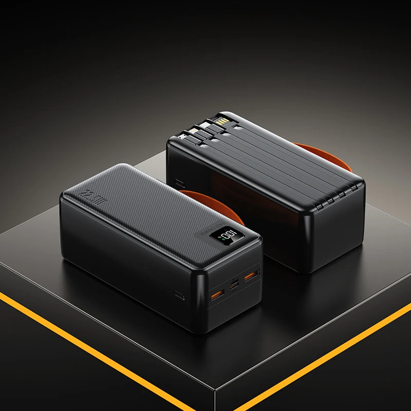 Tragbare Powerbank mit Digitalanzeige und Schnellladefunktion Skanto