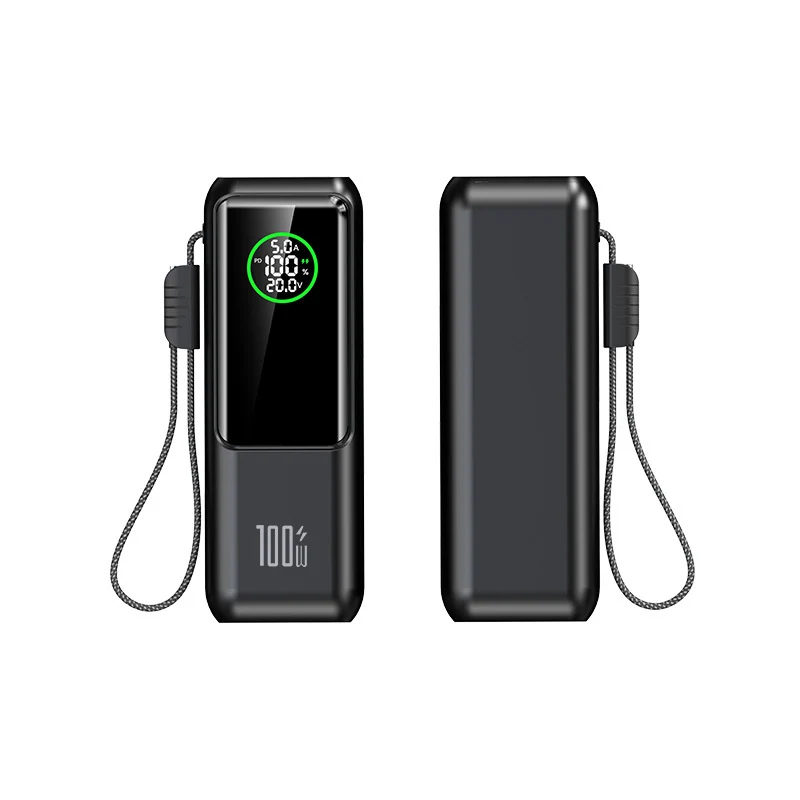 Kompakte Hochleistungs-Powerbank mit digitaler Ladestatusanzeige Skanto