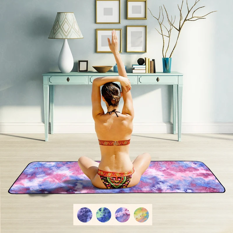 Yoga- und Trainingsmatte mit rutschfester Unterseite Skanto